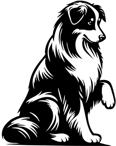 Australian shepherd aufkleber - shepherd,
