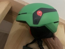 Atomic Kinder Skihelm Gr XS (48-52 cm), Grün, Wie NEU