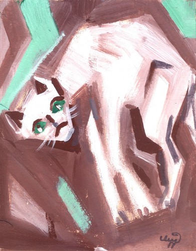 Vintage expressionist anatoliy - vintage,