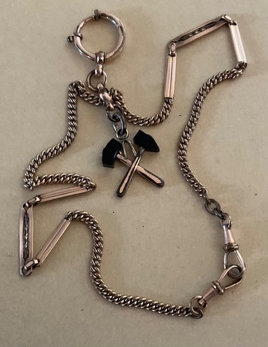 Antike taschenuhrenkette mit - taschenuhrenkette,