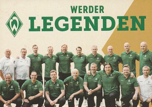 Werder bremen autogrammkarten - bremen,