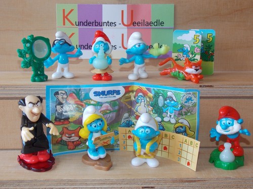 Ferrero komplettsatz smurfs - ferrero,
