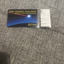 Telefonkarte P V 1986-1987 Auflage 2000 Stück