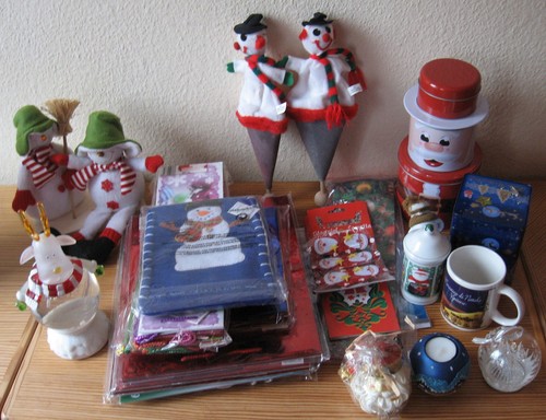 Konvolut weihnachtsdeko - konvolut,