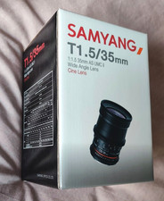 Samyang 35mm vdslr mk2 - samyang, t1,5