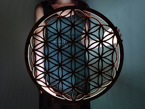Led lebensblume geometric - led,