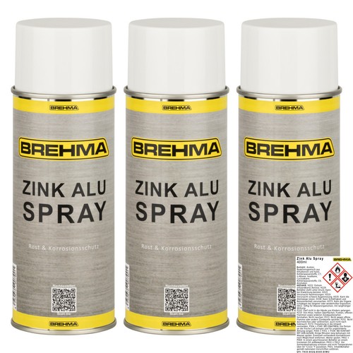 Brehma zink alu spray hell - 3x,