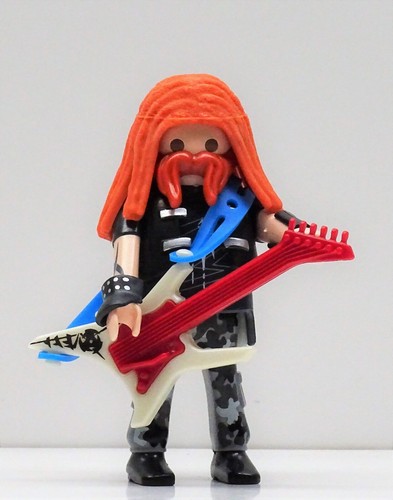 Heavy metal gitarrist - metal,