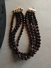 Kropfkette collier aus - collier, schwarz