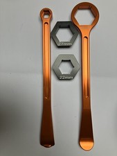 🇬🇧 REIFENHEBEL & Schlüssel SET 10 12 22 27 32 MM KTM MOTOCROSS SCHLÜSSEL MX Enduro.