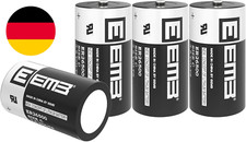 4 x ER34615 D-Zellen-Batterien