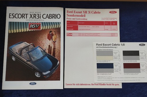 Ford escort xr3i cabrio - ford,