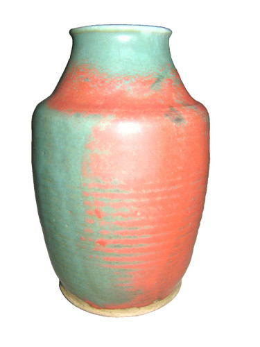 Studiokeramik vase art deco - art,