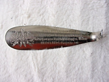 ALTER SCHUHLÖFFEL HEINRICH LANGER NACHF. SCHUHWAAREN HEIDELBERG HAUPTSTR. 109