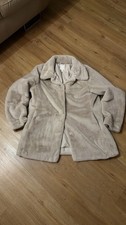 H&M Felljacke Beige Gr. S