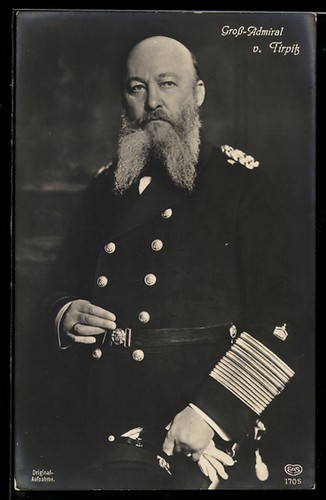Großadmiral alfred von - ak,