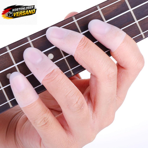 Gitarren fingerschutz silikon - fingerschutz,