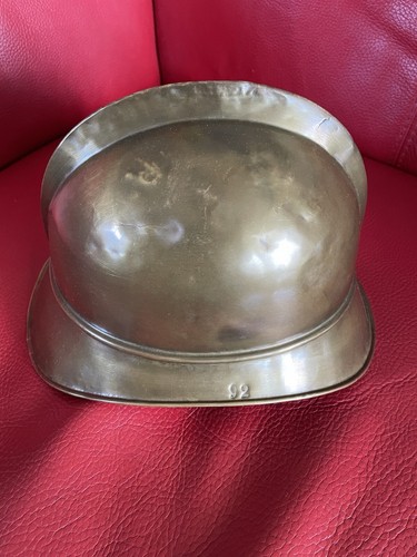 Feuerwehrhelm messing antik - feuerwehrhelm,