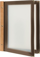 Securit Speisekarten Mappe WOOD DIN A4 braun