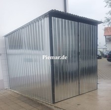 Blechgarage schuppe 2x3x2 - blechgarage,