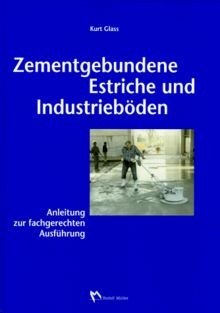 Zementgebundene estriche und - zementgebundene,