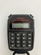 Seiko Vintage Stoppuhr Taschenrechner Soundproducer Zeitmesser