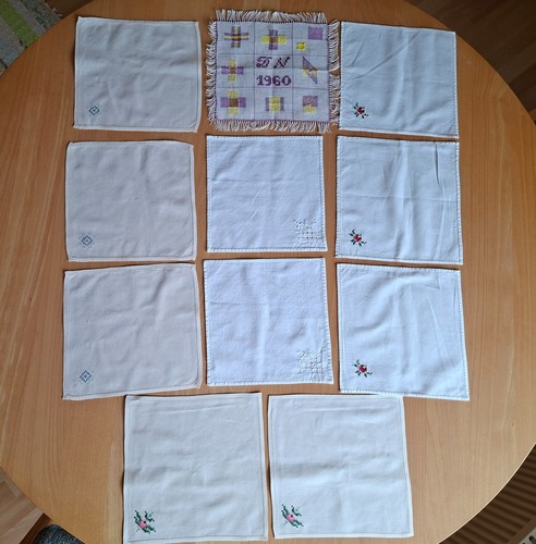 11er set deckchen tischset - 11er,