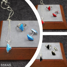 Tibetisches Schmuckset Silber