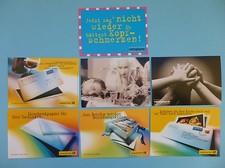 7 PostCards, Postkarten, Post, Brief, ratiopharm, Set, Lot, Konvolut, Sammlung