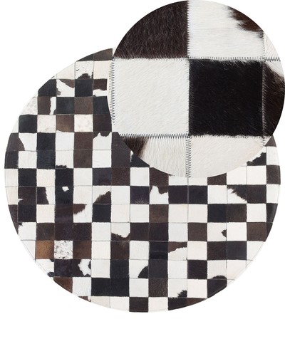 Runder teppich patchwork - teppich,