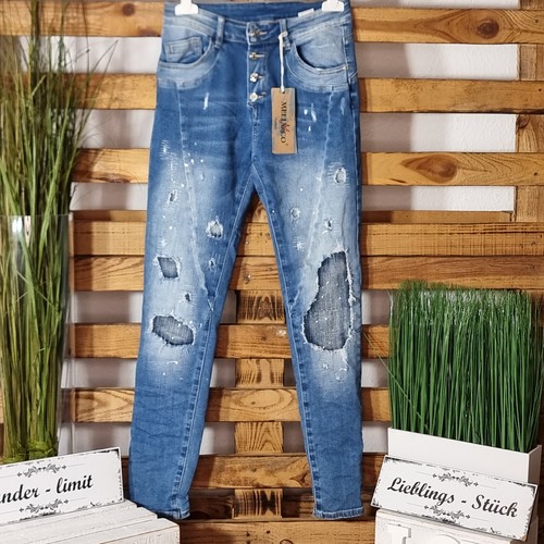 Italy melly jeans flicken - &,