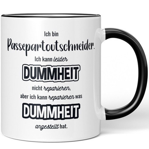 Ich bin passepartoutschneider - ich,