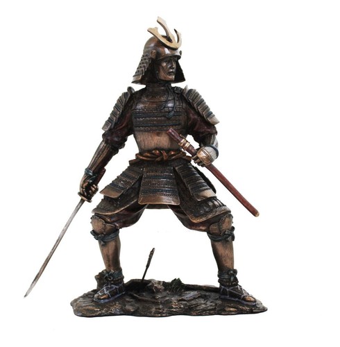 Samurai krieger statue 24cm - krieger,