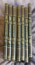 Asterix der Gallier, Band 1-7 + Lexikon Kunstleder Gebunden