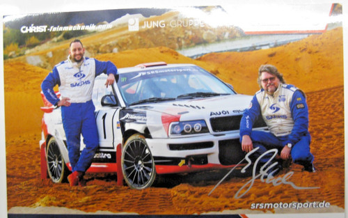 Original rallye autogramm - rallye,