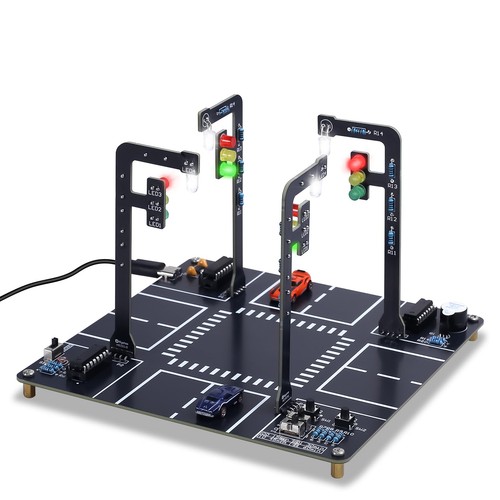 Verkehrsampel diy löt - verkehrsampel,