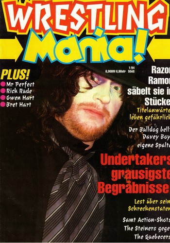 Wrestling mania zeitschrift - wrestling,