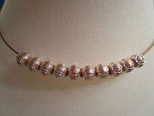 Collier halsreif honig - collier,