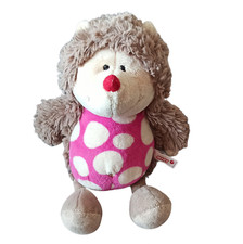 Nici Harriet Igel Mädchen Pink Punkte Kuscheltier  Plüschtier ca 33 cm