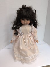 Engel Puppe Doll signed Curly