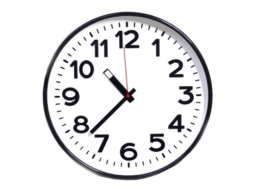 30cm runde wanduhr - 30cm, bahnhofsuhr