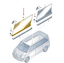VW TRANSPORTER T5 Sun Shade