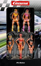 Carrera 21114 - Boxenluder Pit Babes mit 5 Figuren 