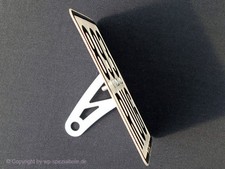 Kennzeichenhalter seitlich