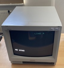 SONY PVM-14N1MDE 14“ Zoll Trinitron CRT Monitor Retro Gaming PAL S-Video Cinch