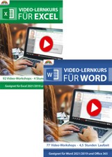 Word und Excel Lernkurs  - 8,5