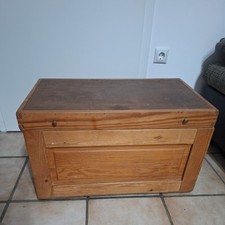 Alte Holztruhe KISTE  Mit Metall  Beschläge