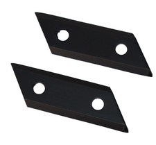 Ziehmesser Ersatzmesser 100 mm Satz für Häcksler AlKo H-1600-3200 lange Version 