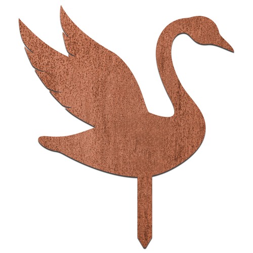 Gartenstecker schwan elara - gartenstecker,