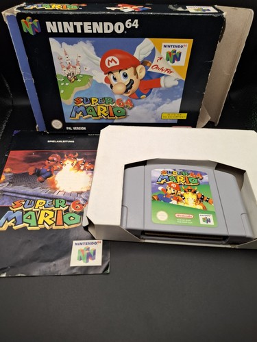 Super mario nintendo n64 - super, 64